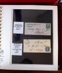 1745-1899, Belle collection en 9 albums de lettres