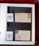 1745-1899, Belle collection en 9 albums de lettres