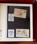 1745-1899, Belle collection en 9 albums de lettres
