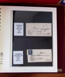 1745-1899, Belle collection en 9 albums de lettres