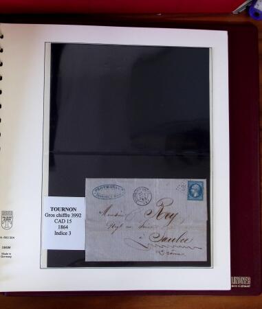 1745-1899, Belle collection en 9 albums de lettres