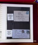 1745-1899, Belle collection en 9 albums de lettres