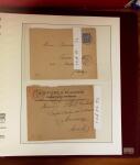 1745-1899, Belle collection en 9 albums de lettres