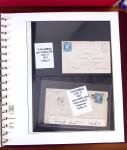 1745-1899, Belle collection en 9 albums de lettres