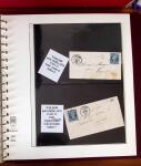 1745-1899, Belle collection en 9 albums de lettres