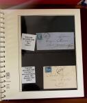 1745-1899, Belle collection en 9 albums de lettres