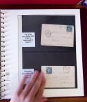 1745-1899, Belle collection en 9 albums de lettres