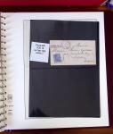 1745-1899, Belle collection en 9 albums de lettres