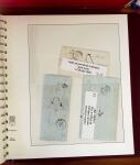 1745-1899, Belle collection en 9 albums de lettres