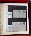 1745-1899, Belle collection en 9 albums de lettres