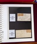 1745-1899, Belle collection en 9 albums de lettres