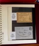 1745-1899, Belle collection en 9 albums de lettres