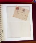 1745-1899, Belle collection en 9 albums de lettres
