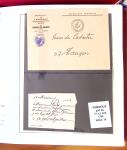 1745-1899, Belle collection en 9 albums de lettres