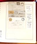 1745-1899, Belle collection en 9 albums de lettres