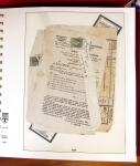 1745-1899, Belle collection en 9 albums de lettres