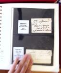 1745-1899, Belle collection en 9 albums de lettres