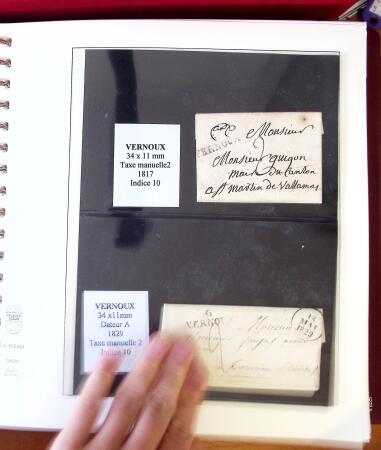1745-1899, Belle collection en 9 albums de lettres