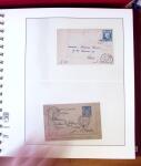 1745-1899, Belle collection en 9 albums de lettres