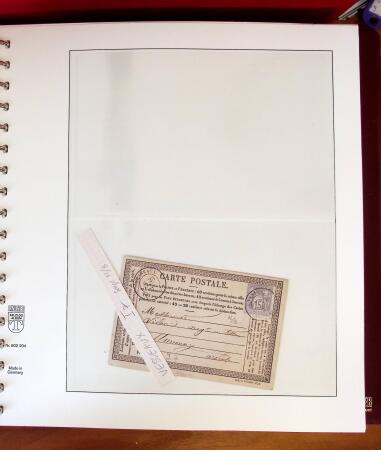 1745-1899, Belle collection en 9 albums de lettres