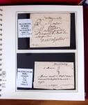 1745-1899, Belle collection en 9 albums de lettres