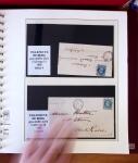 1745-1899, Belle collection en 9 albums de lettres