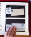 1745-1899, Belle collection en 9 albums de lettres