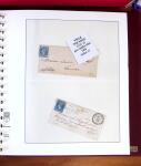 1745-1899, Belle collection en 9 albums de lettres