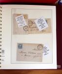 1745-1899, Belle collection en 9 albums de lettres