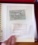 1745-1899, Belle collection en 9 albums de lettres