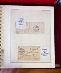 1745-1899, Belle collection en 9 albums de lettres
