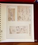1745-1899, Belle collection en 9 albums de lettres