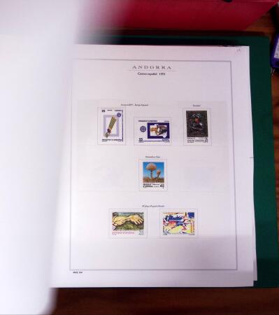 1931-2020, Collection d'Andorre en 4 albums, tant poste