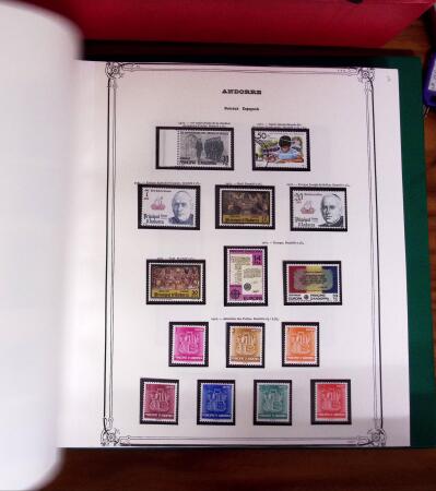 1931-2020, Collection d'Andorre en 4 albums, tant poste