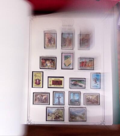 1931-2020, Collection d'Andorre en 4 albums, tant poste