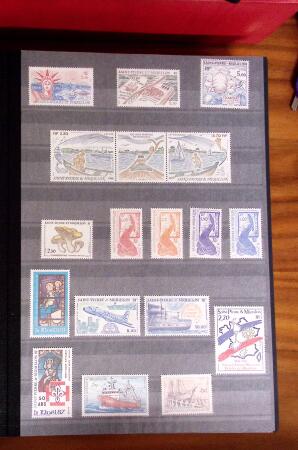 1986-2021, Collection en un classeur de Saint-Pierre-et-Miquelon,