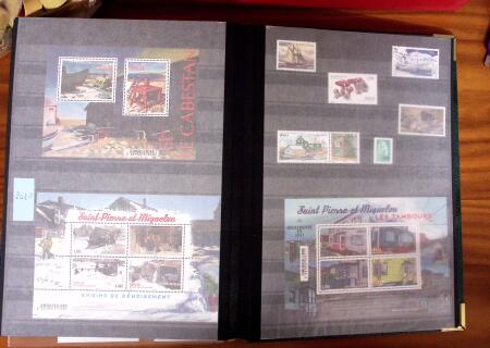 1986-2021, Collection en un classeur de Saint-Pierre-et-Miquelon,