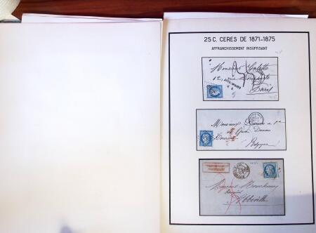 1855-1876, Collection ancienne de lettres dont jolie