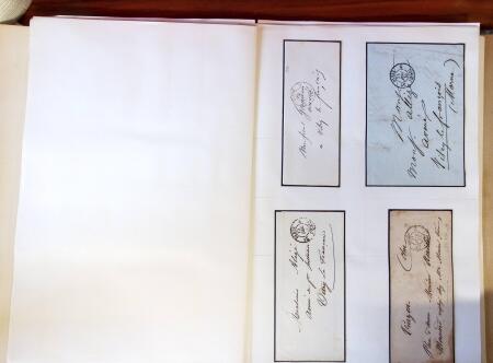 1855-1876, Collection ancienne de lettres dont jolie