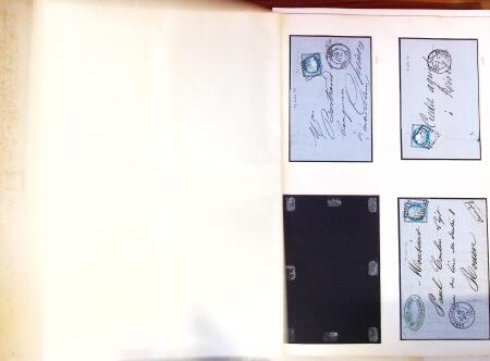 1855-1876, Collection ancienne de lettres dont jolie