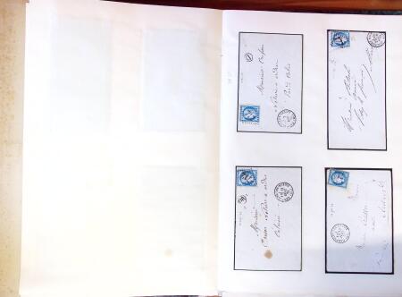 1855-1876, Collection ancienne de lettres dont jolie
