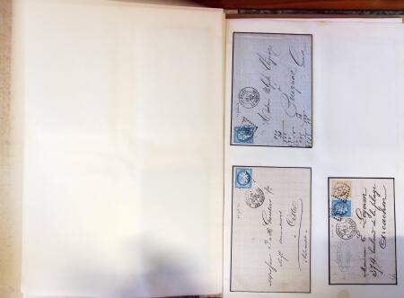 1855-1876, Collection ancienne de lettres dont jolie