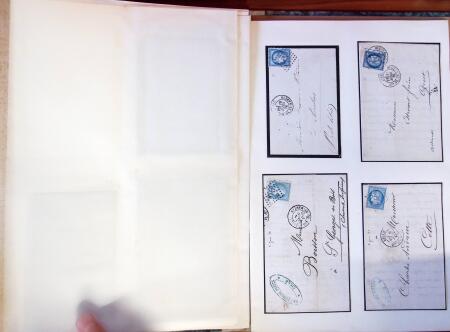 1855-1876, Collection ancienne de lettres dont jolie