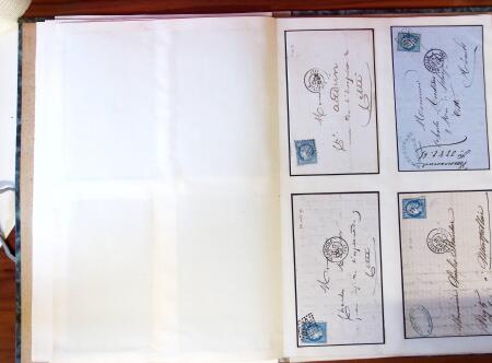 1855-1876, Collection ancienne de lettres dont jolie