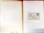 1855-1876, Collection ancienne de lettres dont jolie