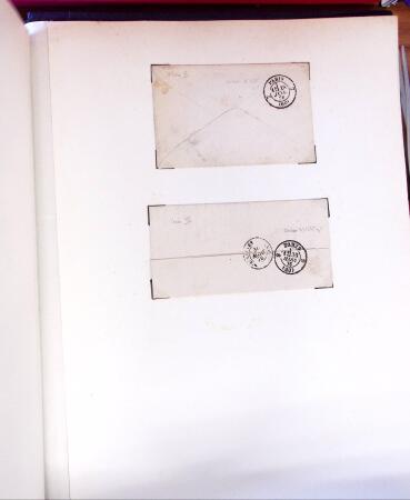 PARIS 1853-1914, Etude ancienne d'oblitérations de
