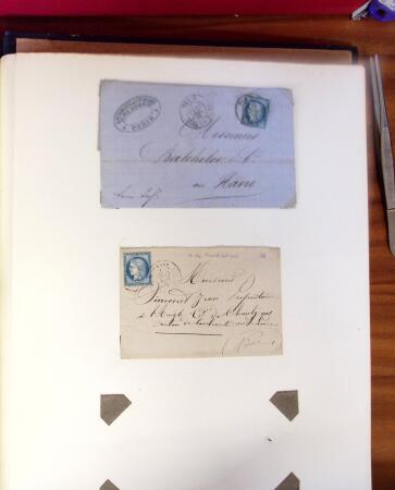 PARIS 1853-1914, Etude ancienne d'oblitérations de