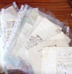 1699-1829, 21 lettres avec marque postales de Lyon