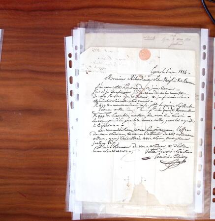1699-1829, 21 lettres avec marque postales de Lyon