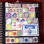 1964-77, ILE ROY, Collection d'obl. et de sg de tous